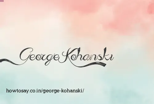 George Kohanski