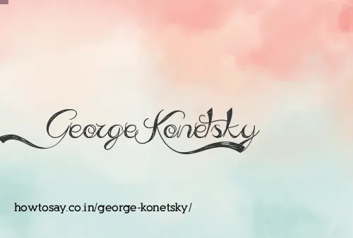 George Konetsky