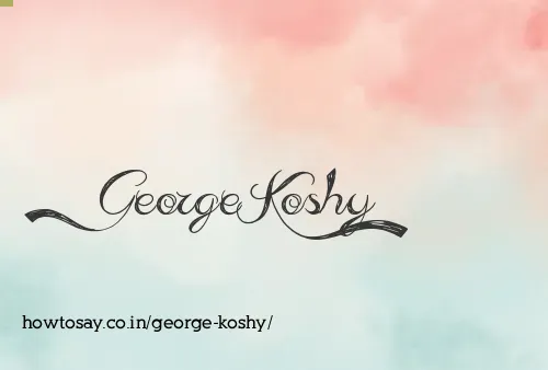 George Koshy
