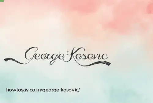 George Kosovic