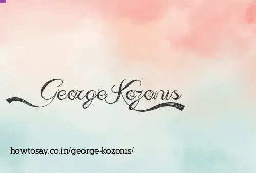 George Kozonis