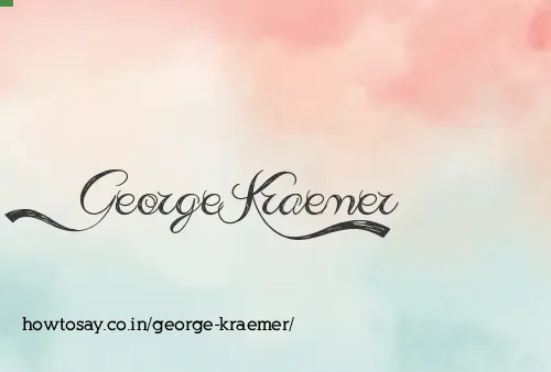 George Kraemer