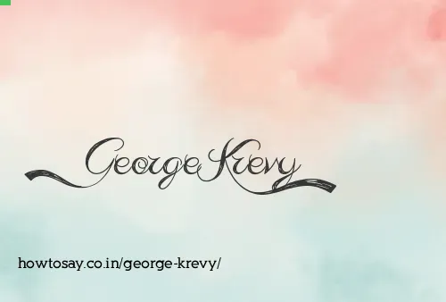 George Krevy