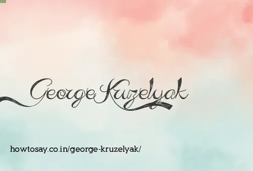 George Kruzelyak