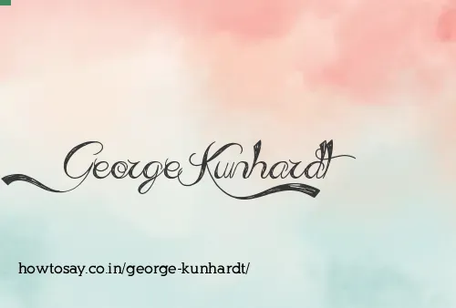 George Kunhardt