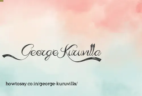 George Kuruvilla