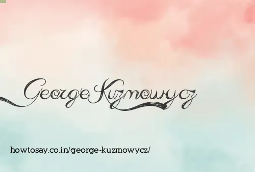 George Kuzmowycz