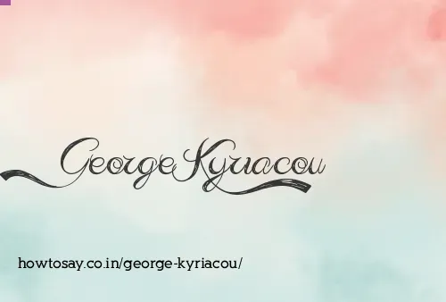 George Kyriacou