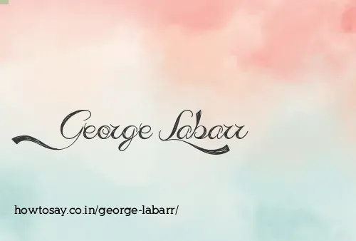 George Labarr