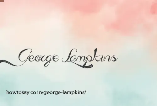 George Lampkins