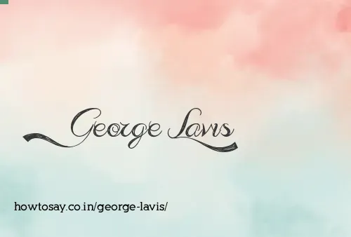George Lavis