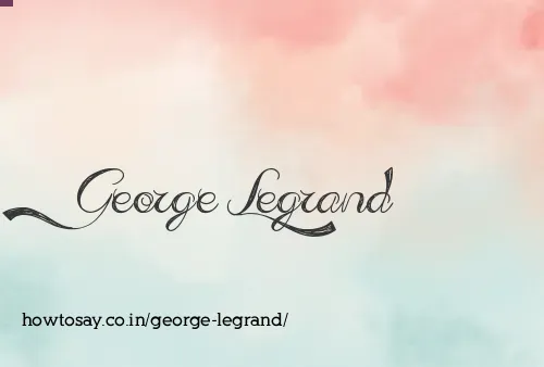 George Legrand