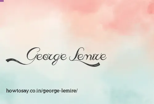 George Lemire