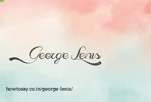 George Lenis