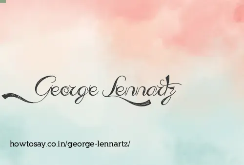 George Lennartz