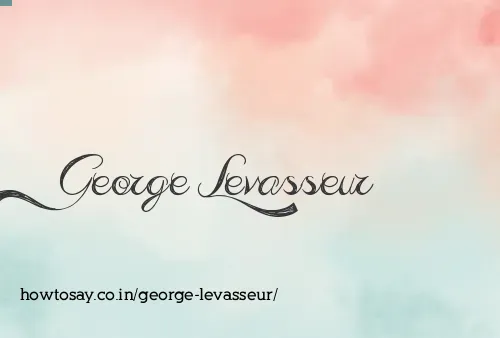 George Levasseur