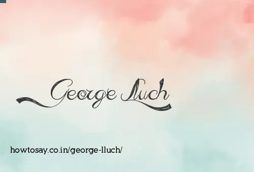 George Lluch