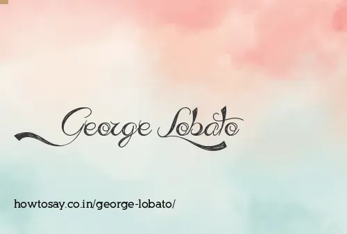 George Lobato