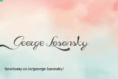 George Losonsky