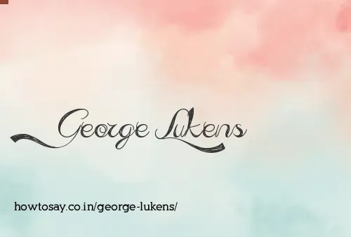 George Lukens