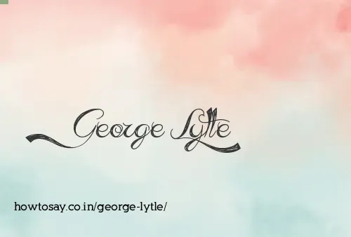 George Lytle