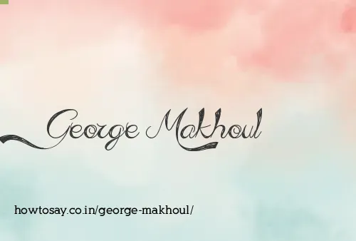 George Makhoul