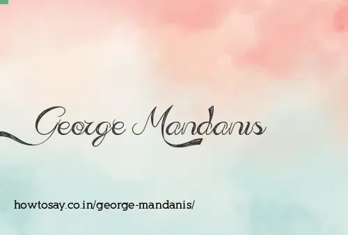 George Mandanis