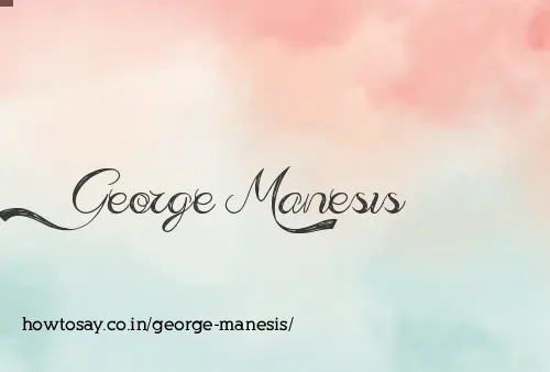 George Manesis