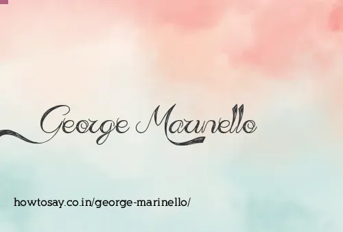 George Marinello