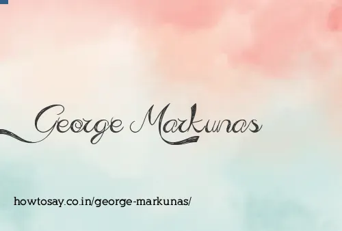 George Markunas
