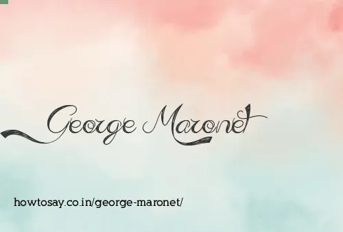 George Maronet