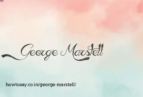 George Marstell