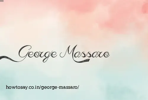 George Massaro