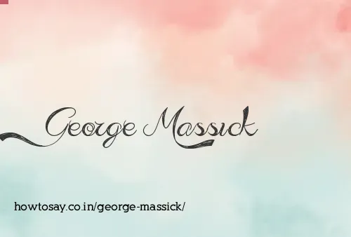 George Massick