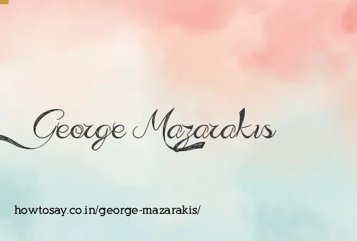 George Mazarakis