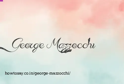 George Mazzocchi