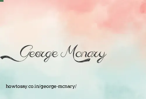 George Mcnary