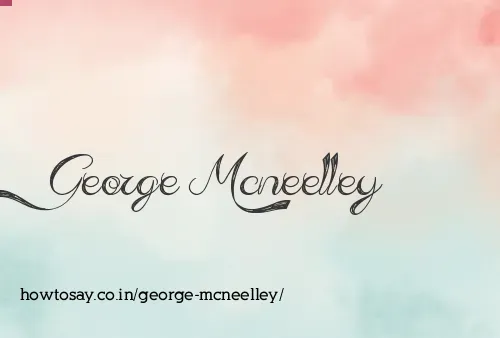 George Mcneelley