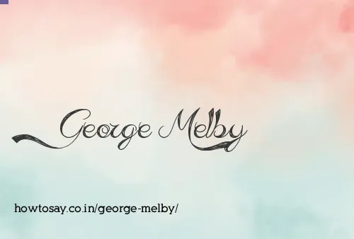 George Melby