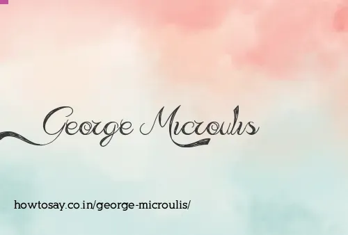 George Microulis