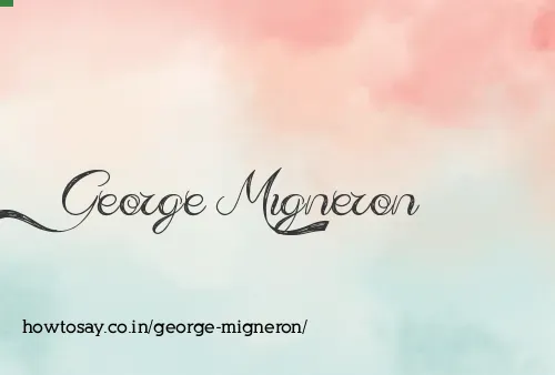 George Migneron