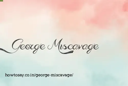George Miscavage