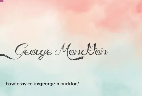 George Monckton