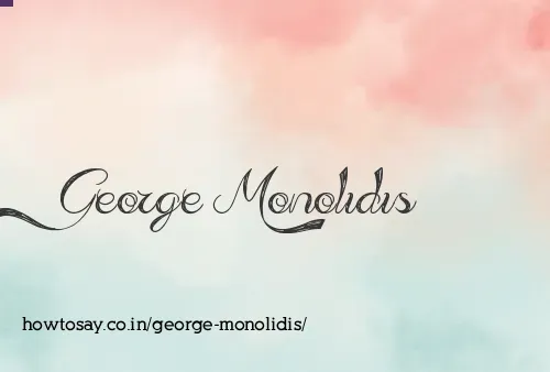 George Monolidis