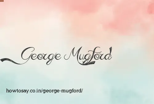 George Mugford