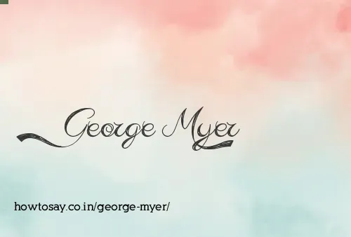 George Myer
