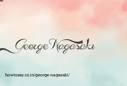 George Nagasaki