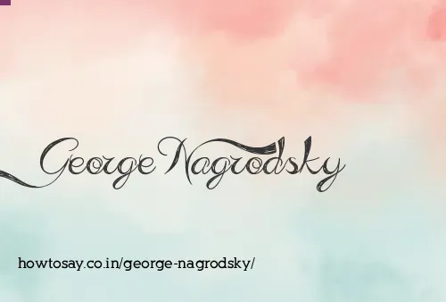 George Nagrodsky