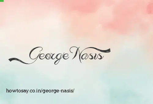 George Nasis