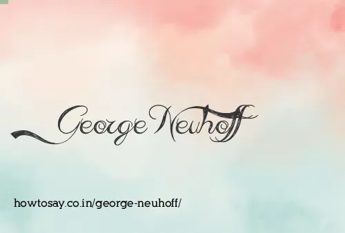 George Neuhoff